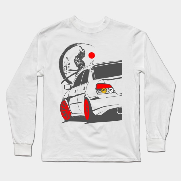 Impreza WRX STI Bloobeye Long Sleeve T-Shirt by gaplexio